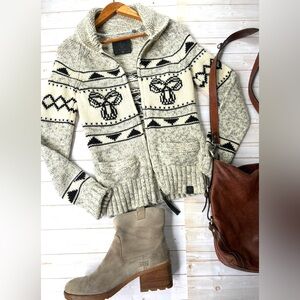 TNA Sea to Sky wool cardigan